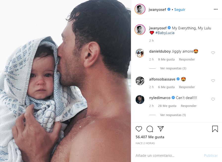 jwan yosef y lucía, la hija junto a ricky martin 