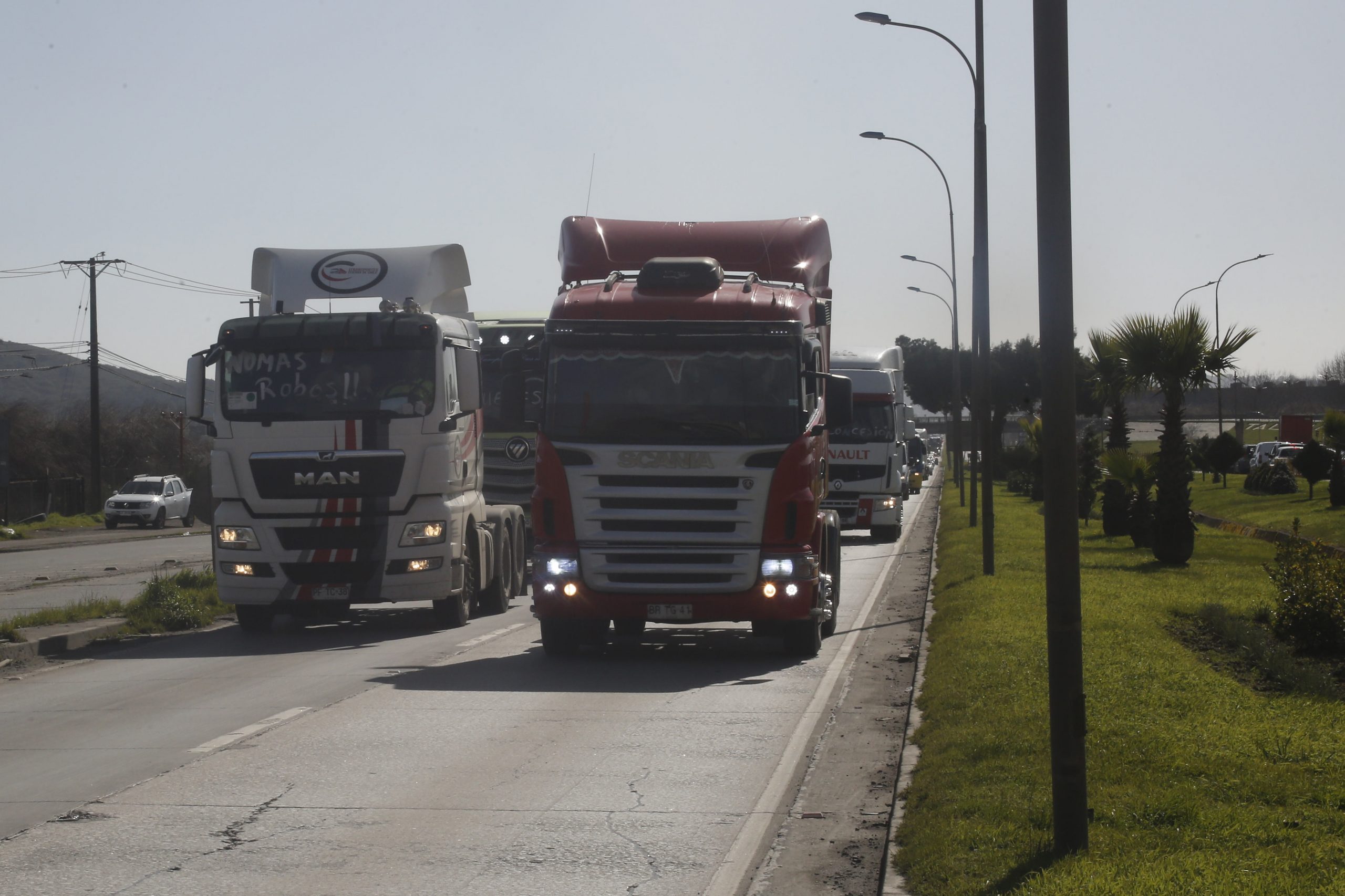 gobierno habla del paro de camioneros este jueves