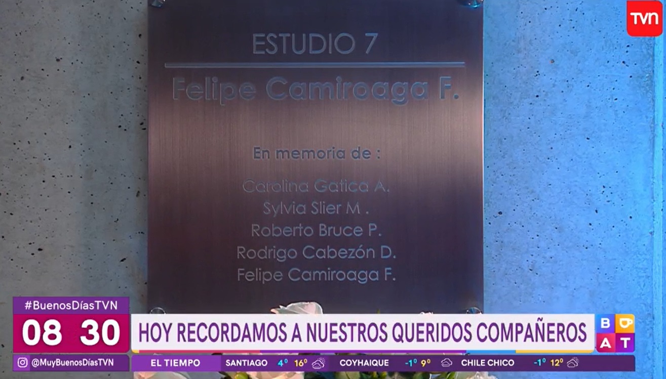 el mensaje de conmemoración a compañeros en "Buenos días a todos"