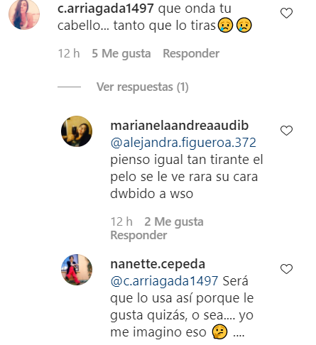 comentarios sobre el peinado de yamna