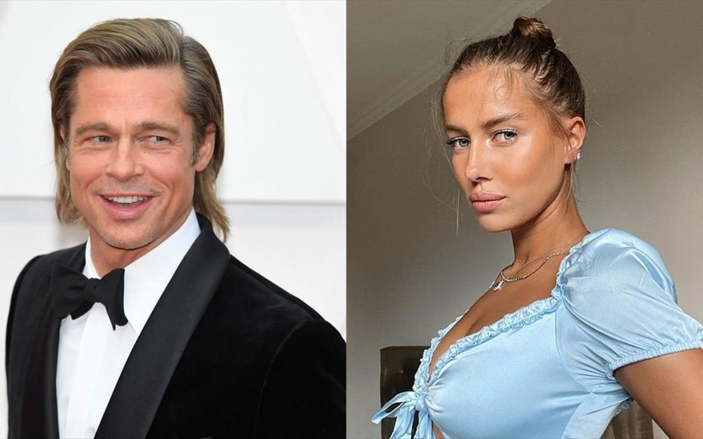 Brad Pitt y Nicole Poturalski