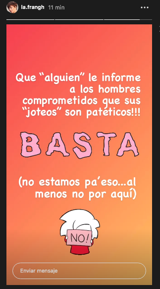 la advertencia a hombres comprometidos de fran 