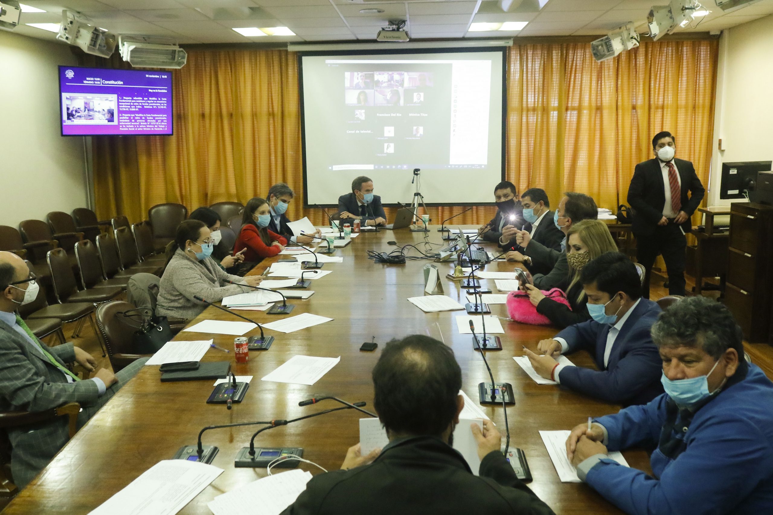 retiro del 10% afp Comision de Constitucion de la Camara de Diputados. 04/11/2020