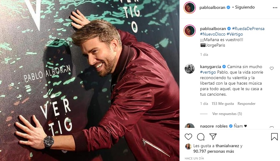 El Quinto Album De Pablo Alboran Vertigo Ya Esta Disponible