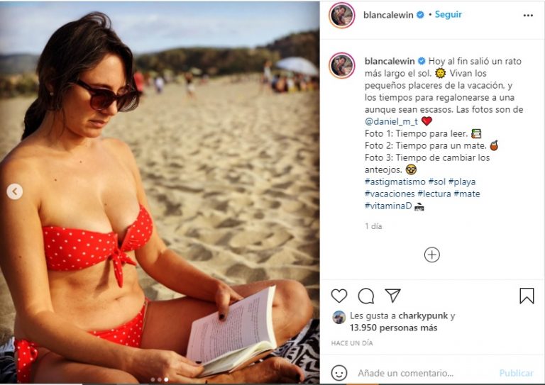 Blanca Lewin Deslumbra Con Fotos De Sus Vacaciones En La Playa Fmdos