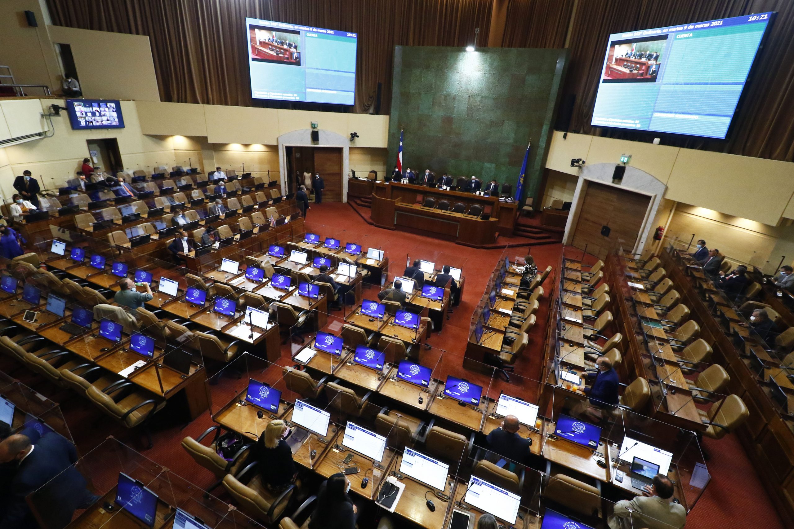 Sesion De La Camara De Diputados. 09/03/2021