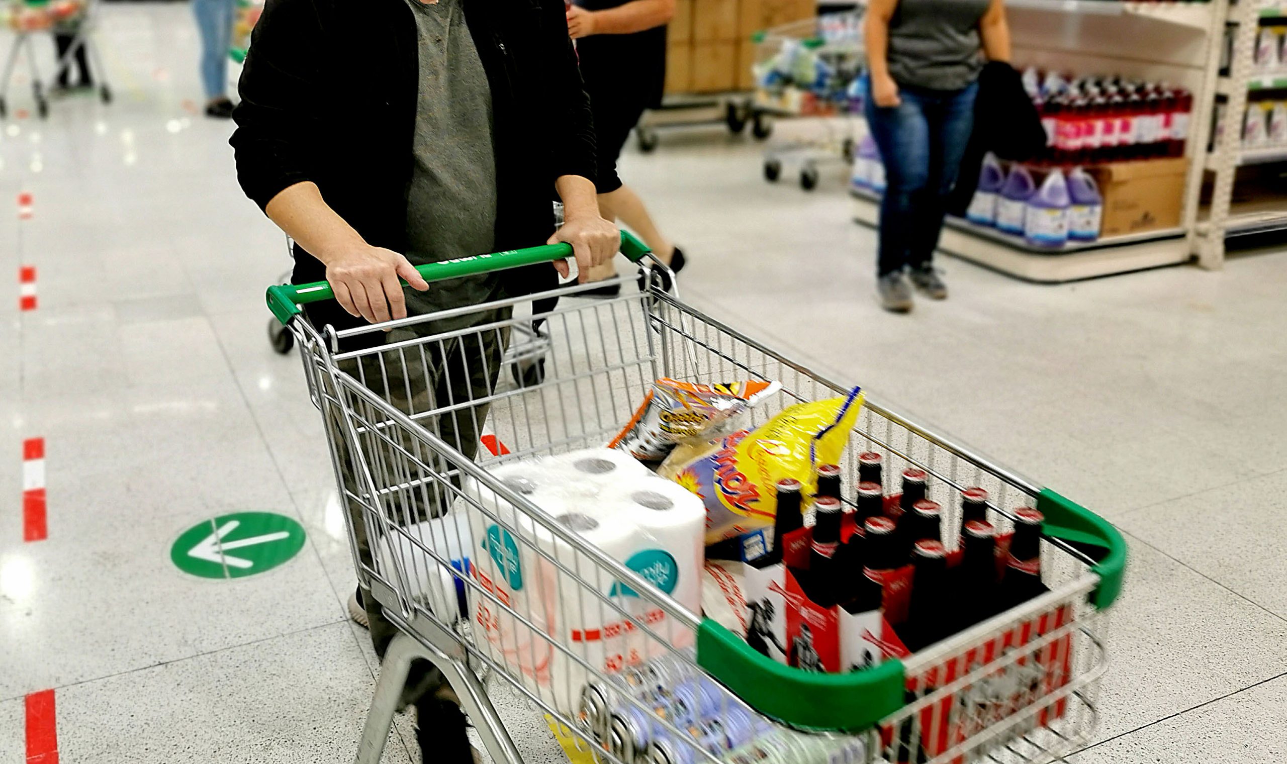 Supermercado por dentro