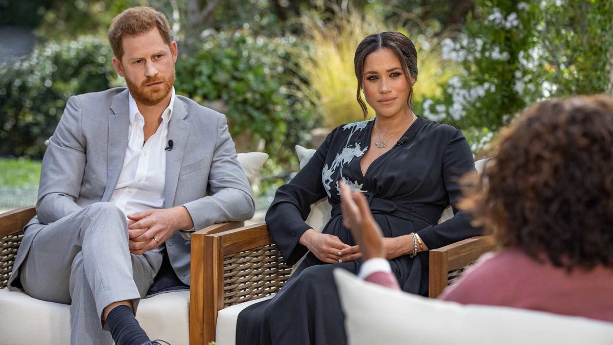 entrevista de Oprah al Príncipe Harry y Meghan