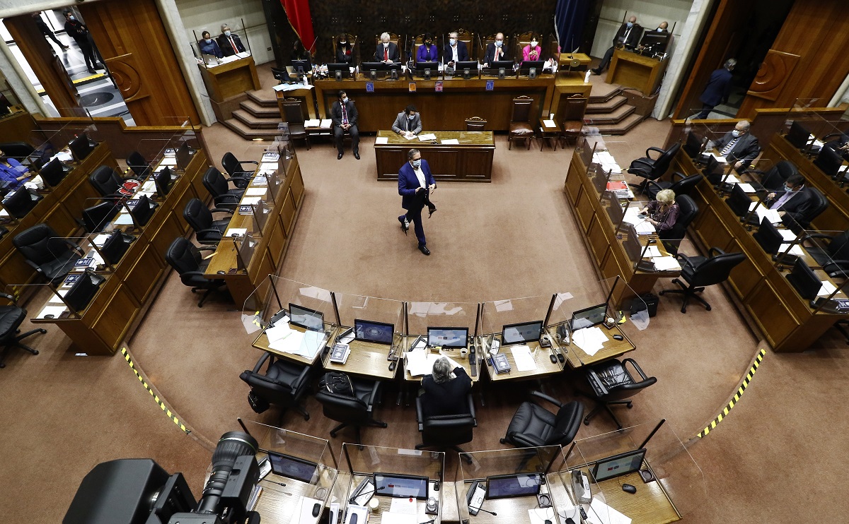 sesion senado por tercer retiro