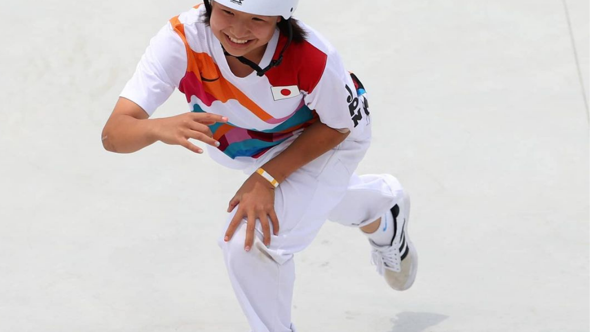 Campeona De Skate Podio Más Joven De La Historia