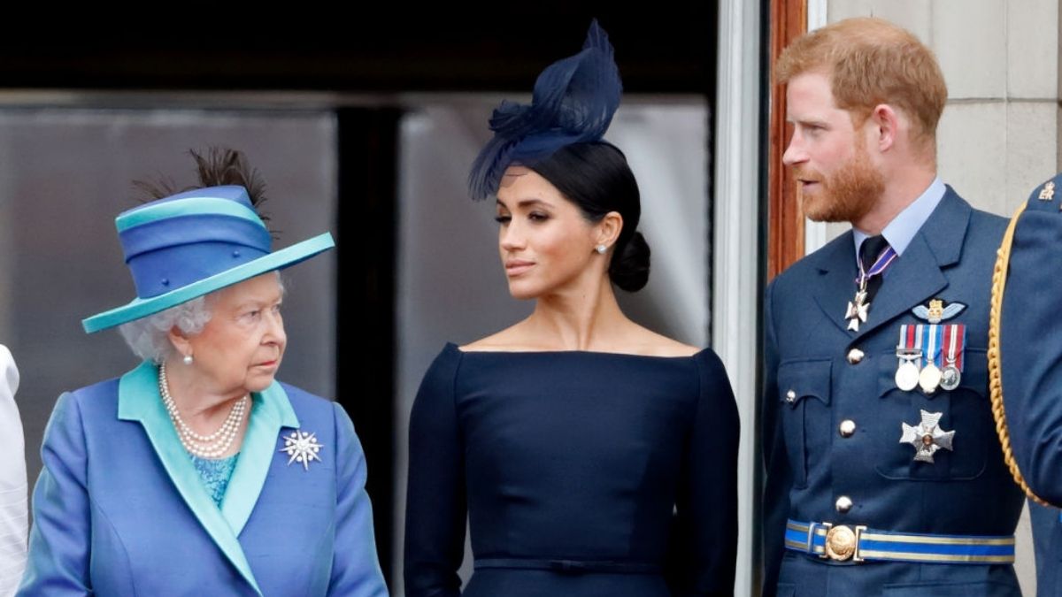 Reina Isabel Príncipe Harry Y Meghan Markle