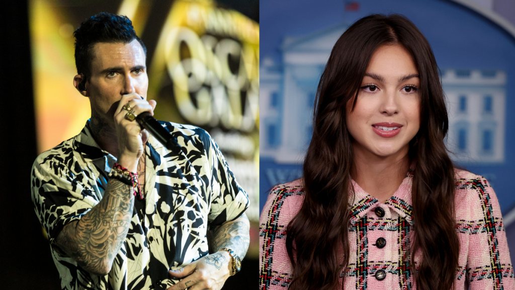 Adam Levine Olivia Rodrigo