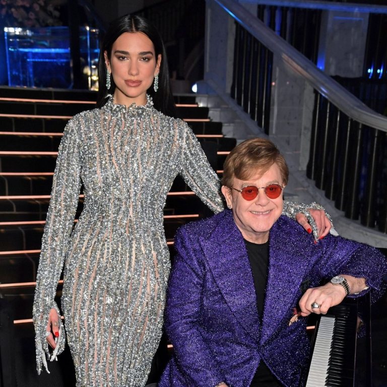 Dua Lipa Y Elton John Lanzarán Una Nueva Canción — FMDOS