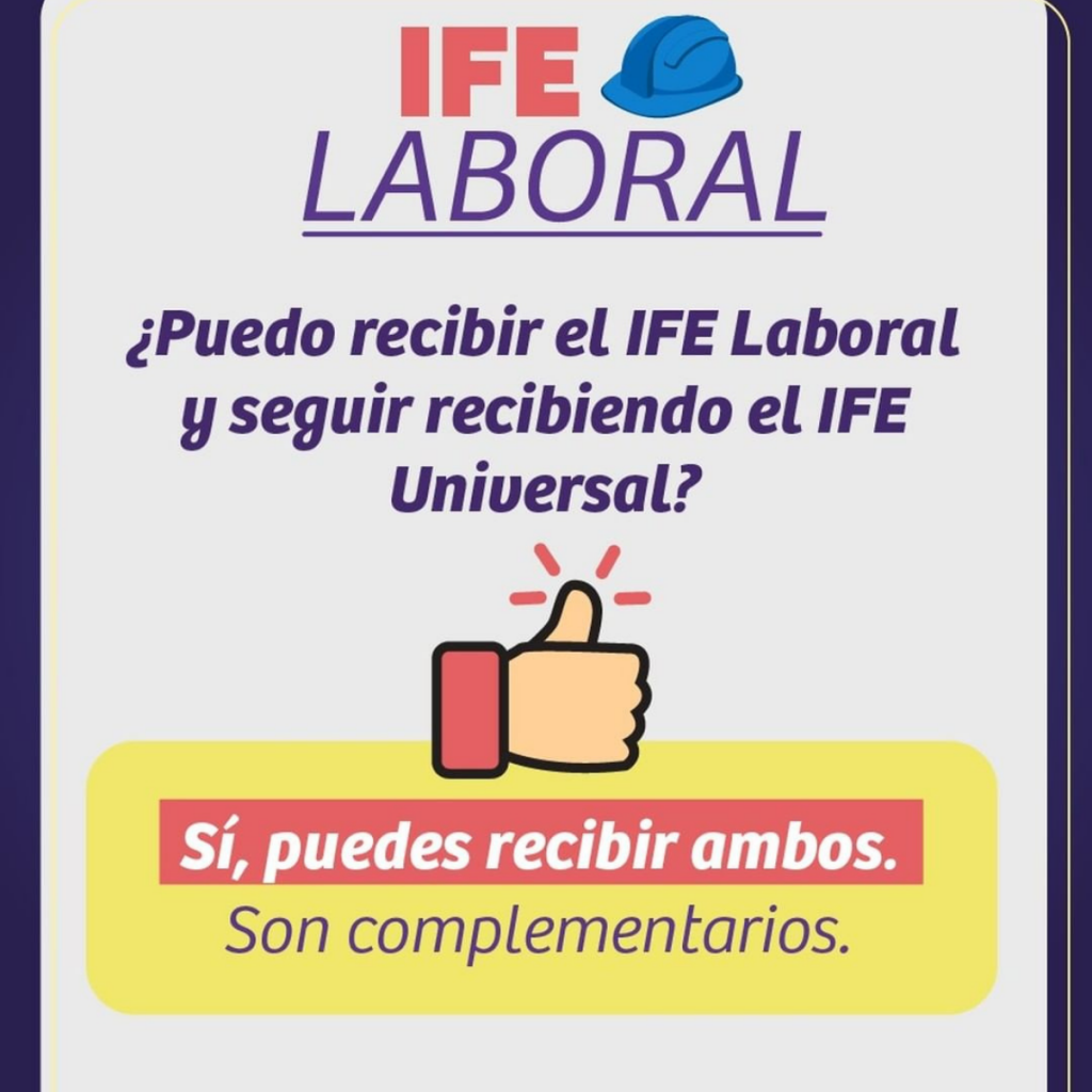 ¿Puedo recibir el IFE Laboral y seguir siendo beneficiario al IFE