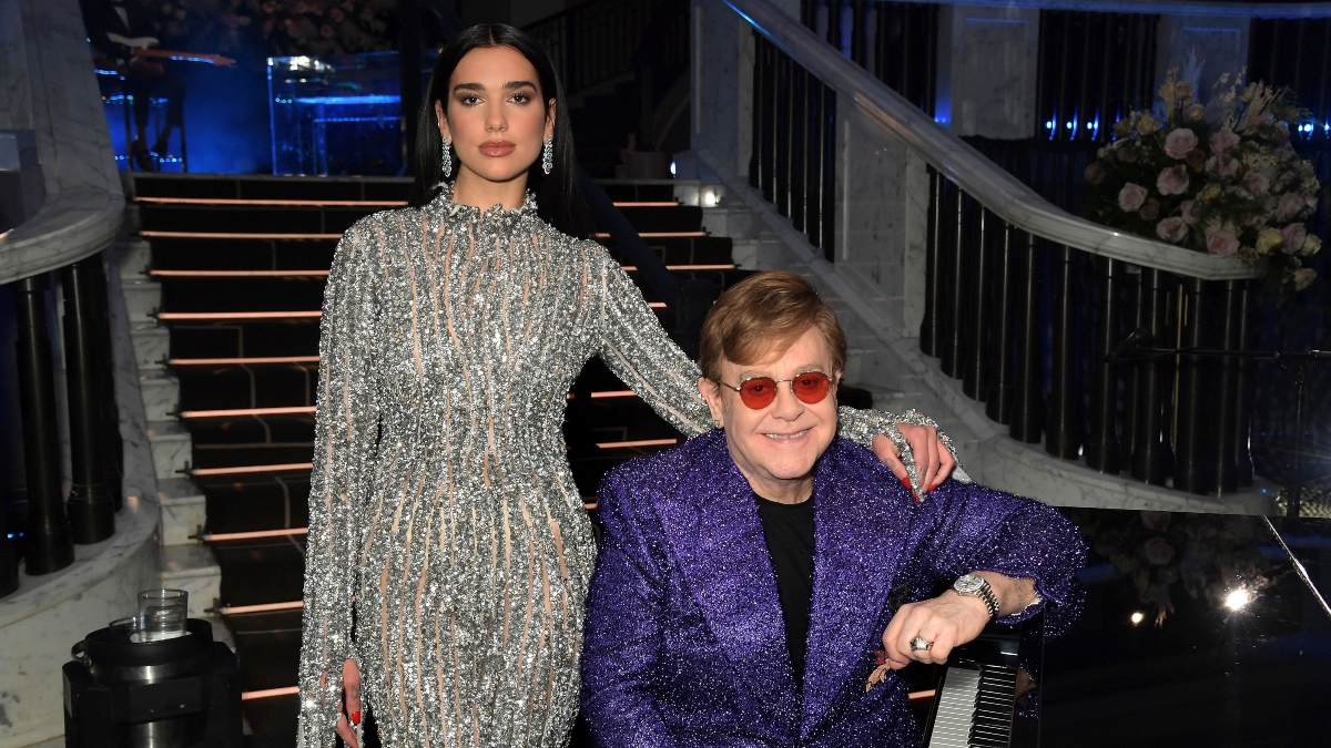 Elton John Dua Lipa