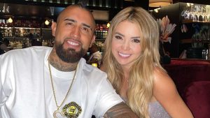 Arturo Vidal Y Daniella Duran