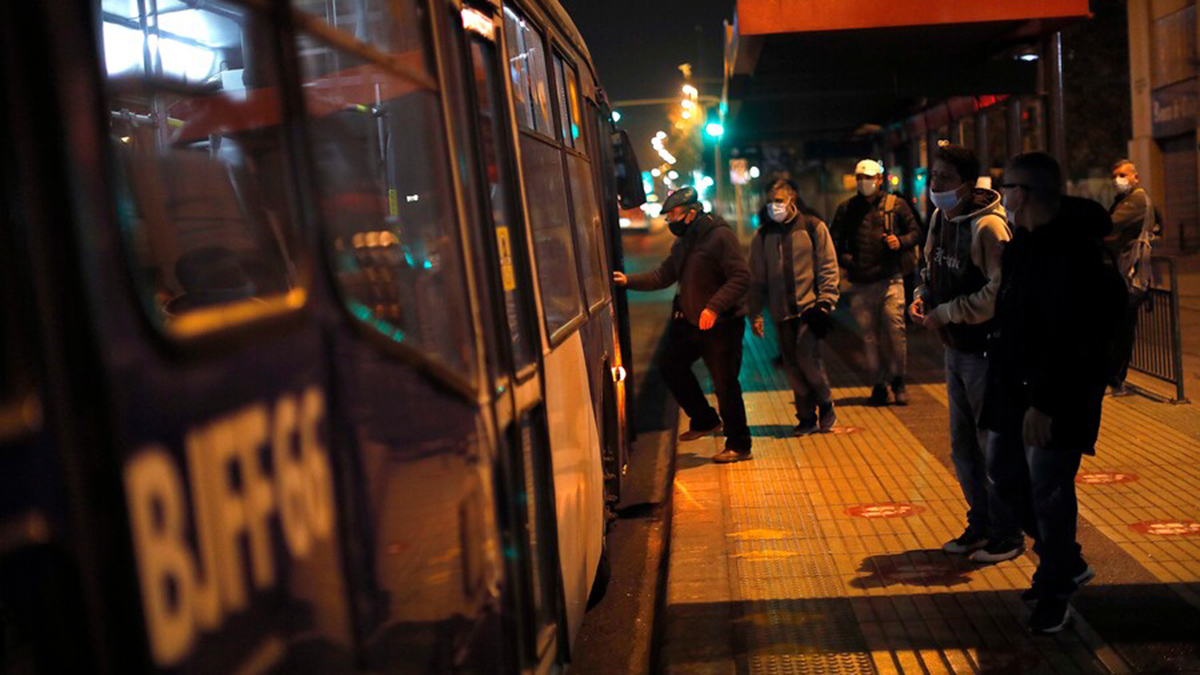 Transporte Público sin toque de queda