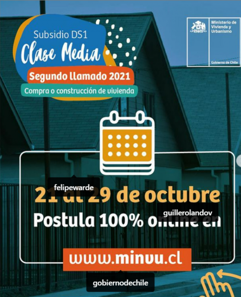 Subsidio DS1: Minvu Anuncia Nuevas Fechas De Postulación — FMDOS