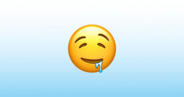 Emoji de WhatsApp la cara babeando esconde un impensado