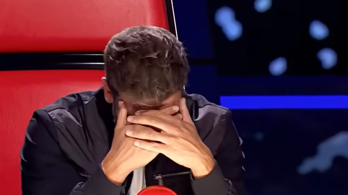 Pablo Alborán Llorando En La Voz España