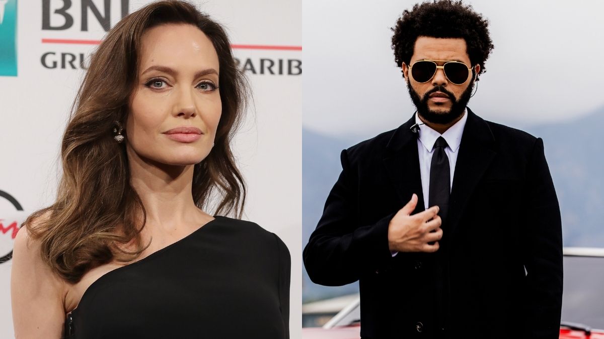 Angelina Jolie The Weeknd