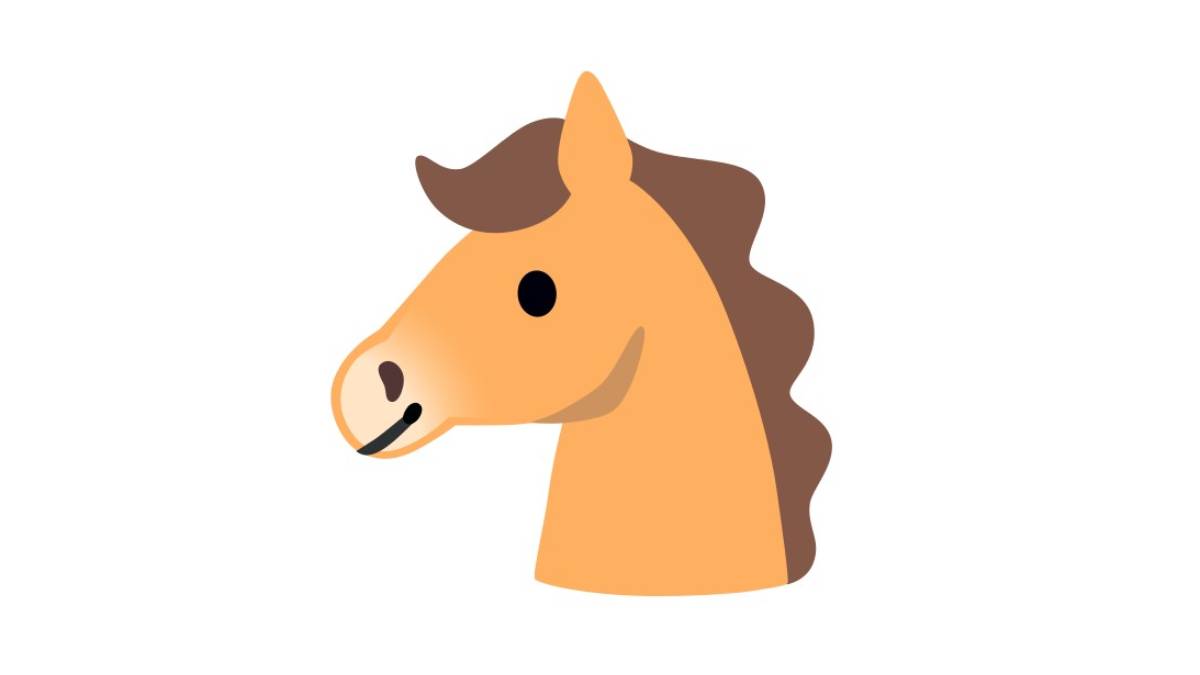 Emoji De WhatsApp Caballo (1)