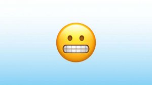 Emoji De WhatsApp Mueca Con Dientes