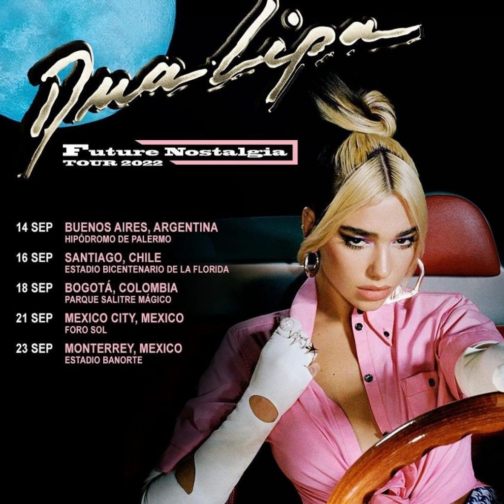 Preventa Dua Lipa en Chile ¿Cuándo y cómo comprar entradas? — FMDOS