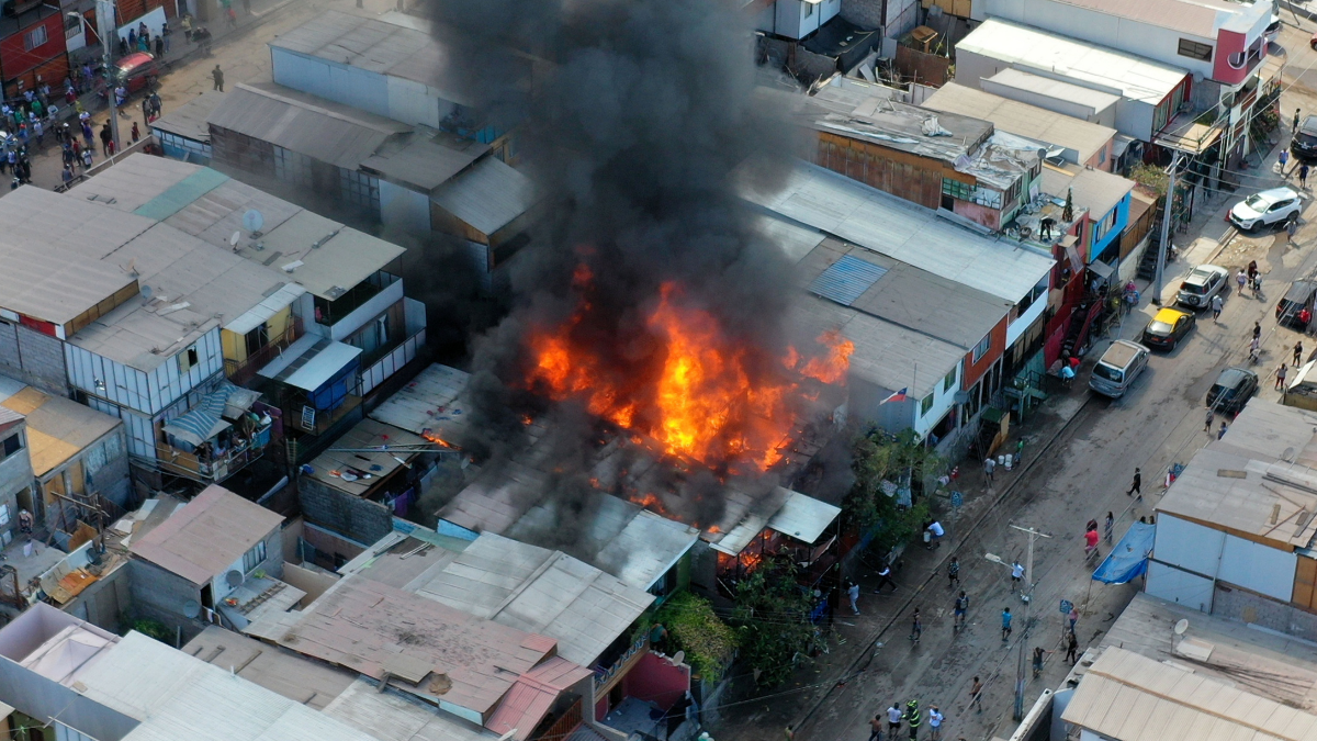 Incendios Iquique Colmevet