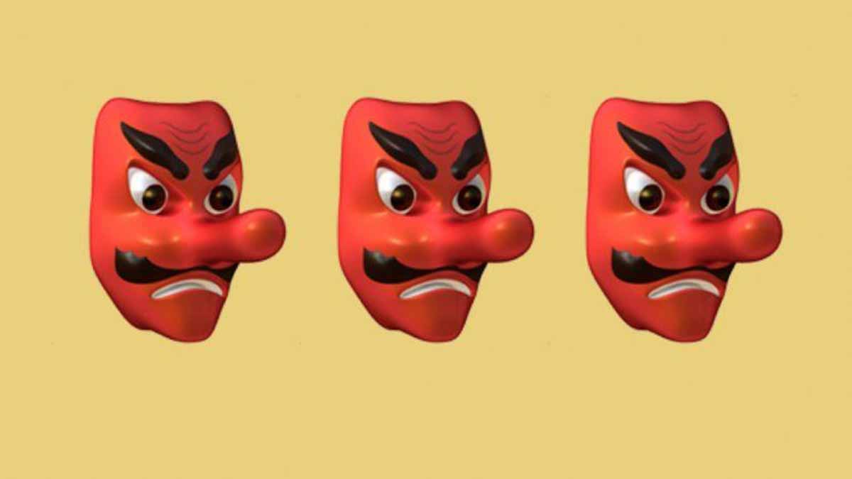 Qué significa el emoji del demonio japonés Tengu en WhatsApp — FMDOS