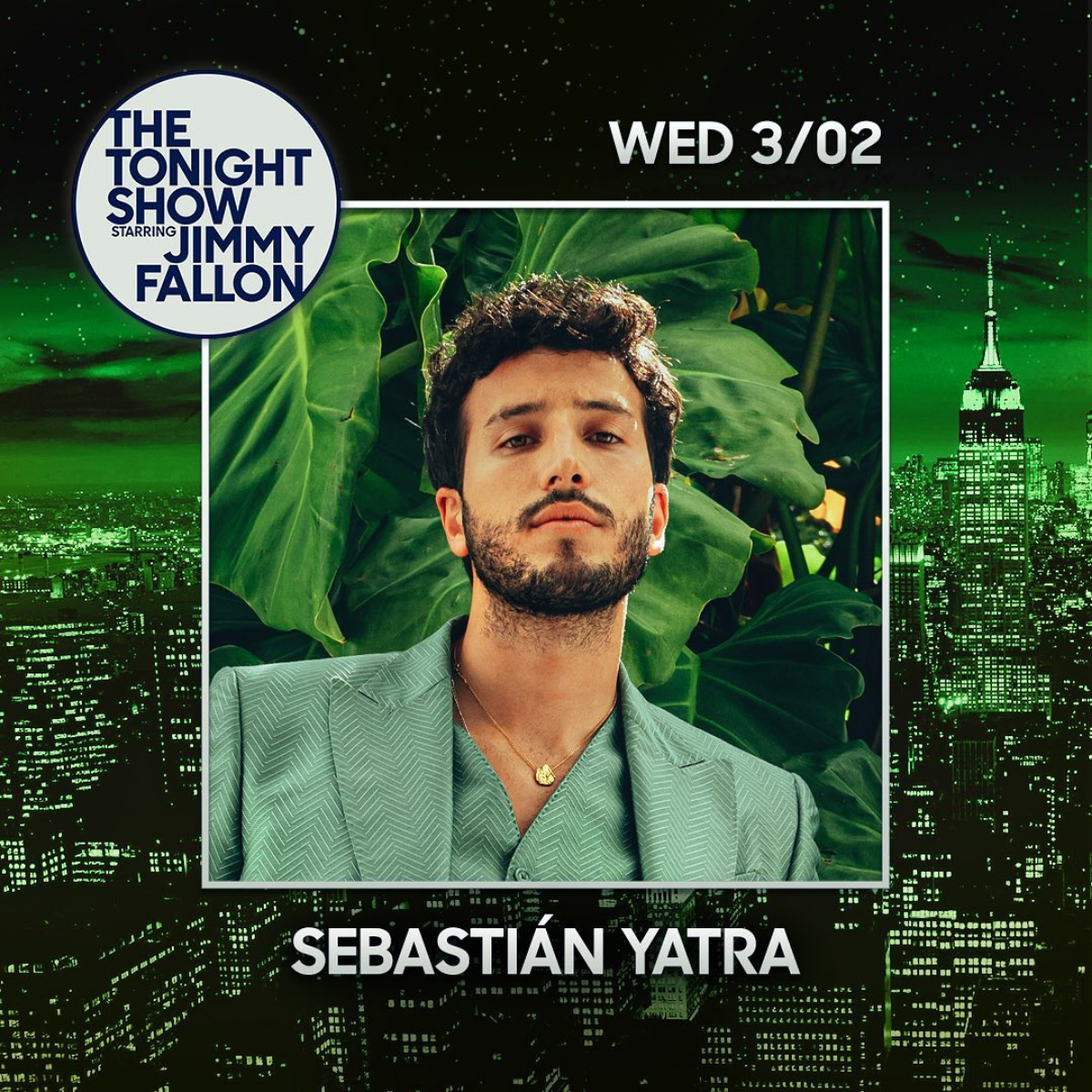 Sebastián Yatra Tonight Show