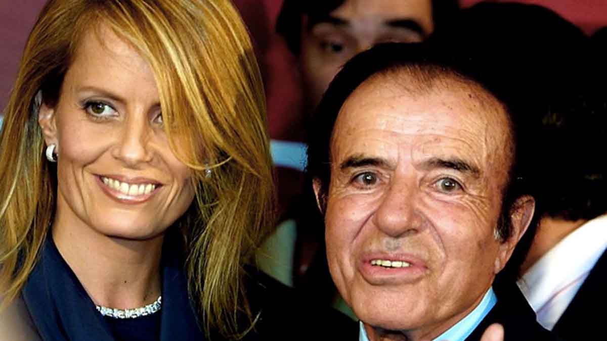 Cecilia Bolocco Y Carlos Menem