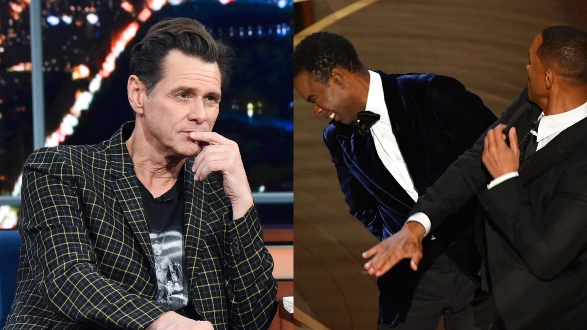 Jim Carrey Y Golpe De Will Smith En Oscar 2022