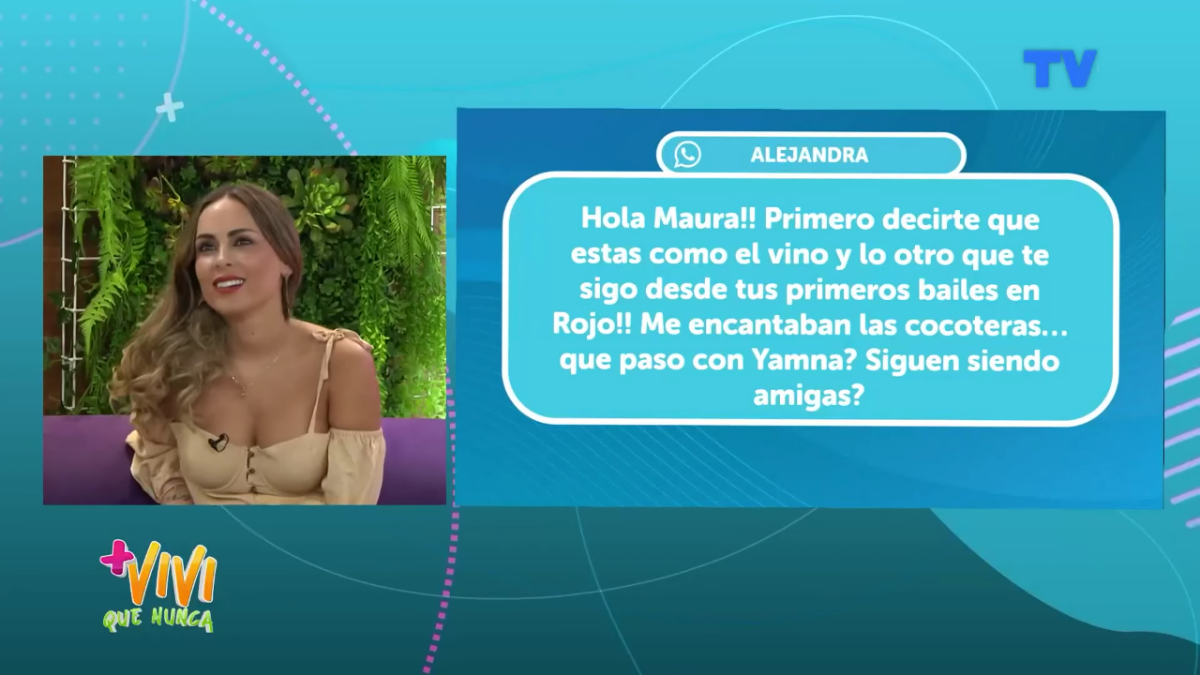 Maura Riveran En Más Vivi Que Nunca