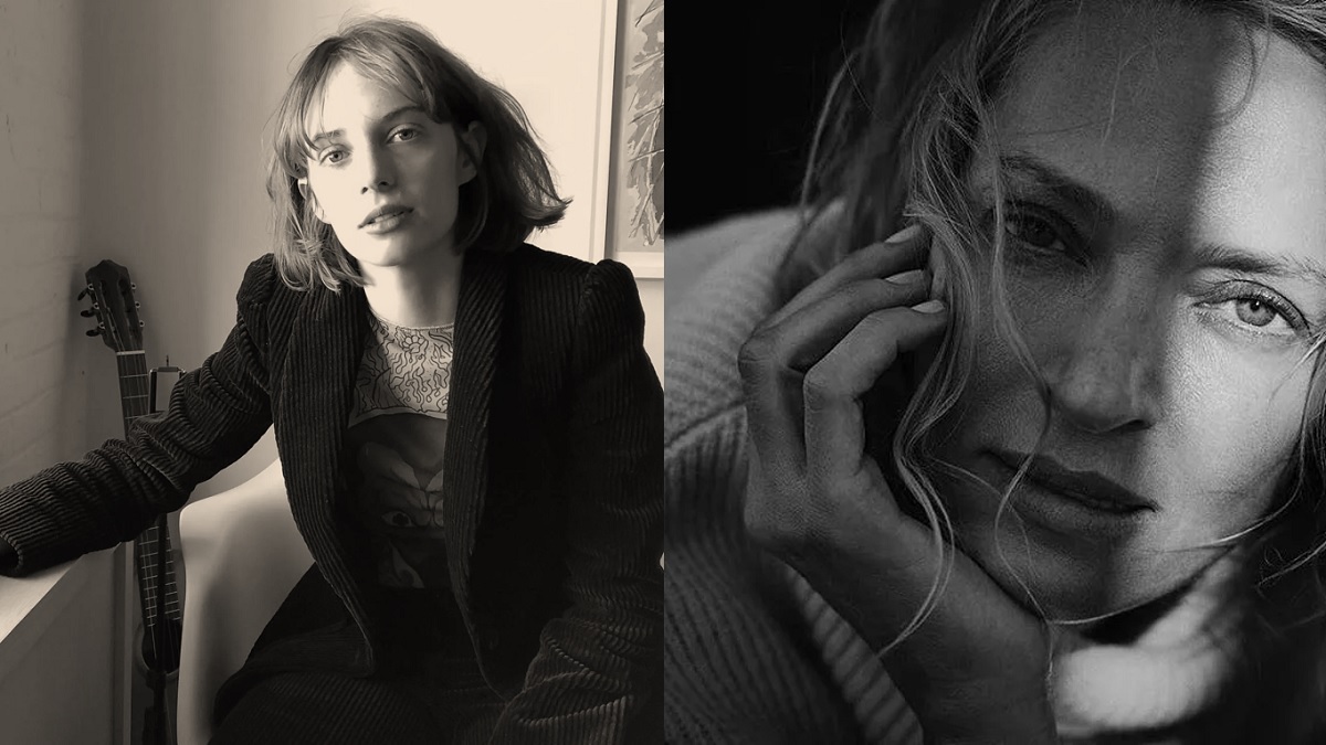 Maya Hawke y Uma Thurman