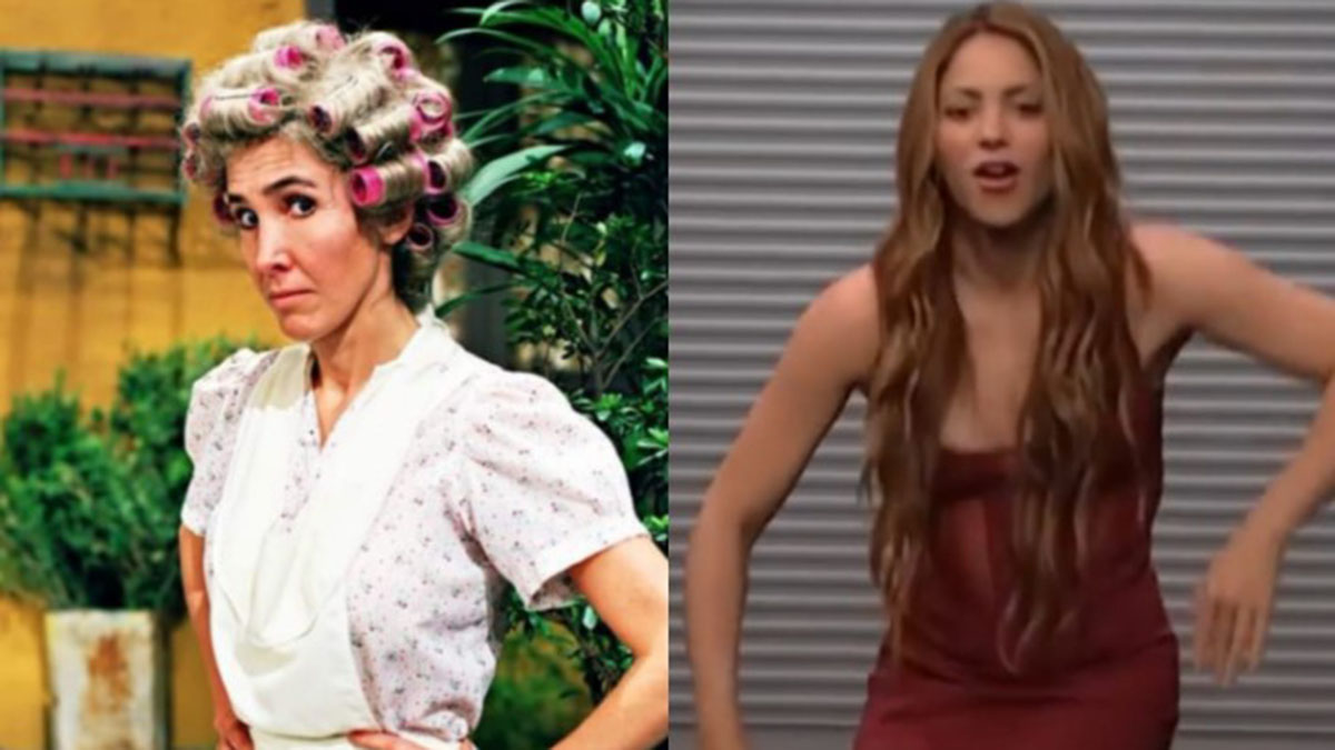 Doña Florinda y Shakira