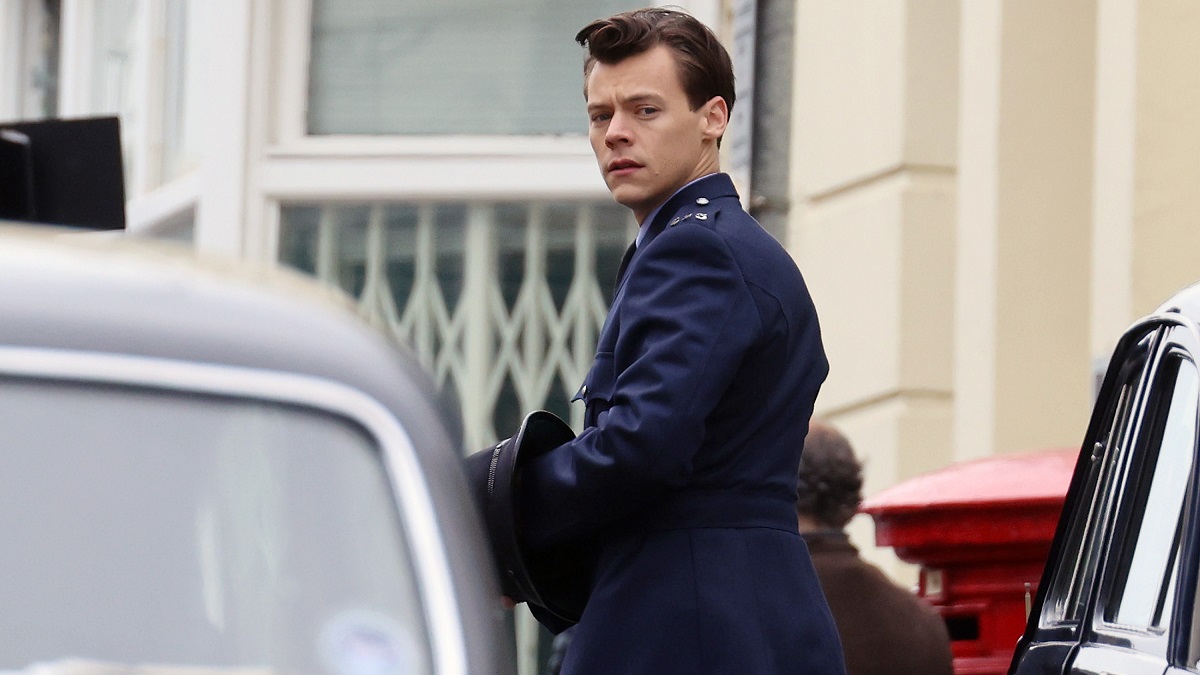 Harry Styles en el set de My Policeman