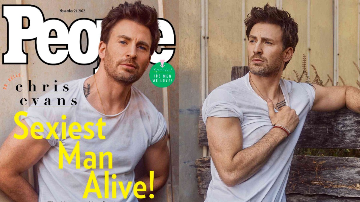 Chris Evans Fue Nombrado El Hombre Más Sexy Por La Revista People — Fmdos 