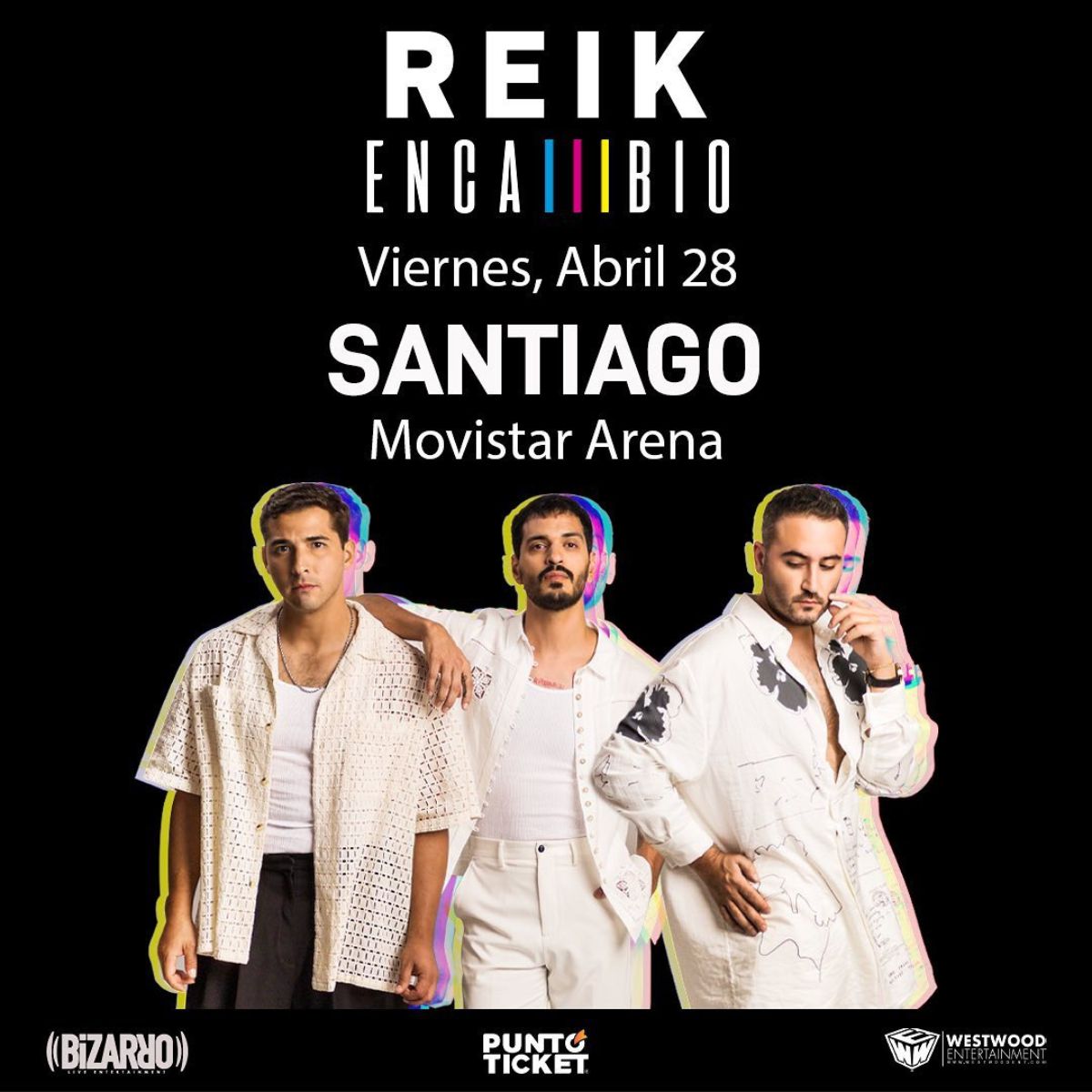 Reik vuelve al Movistar Arena fecha y dónde comprar las entradas para