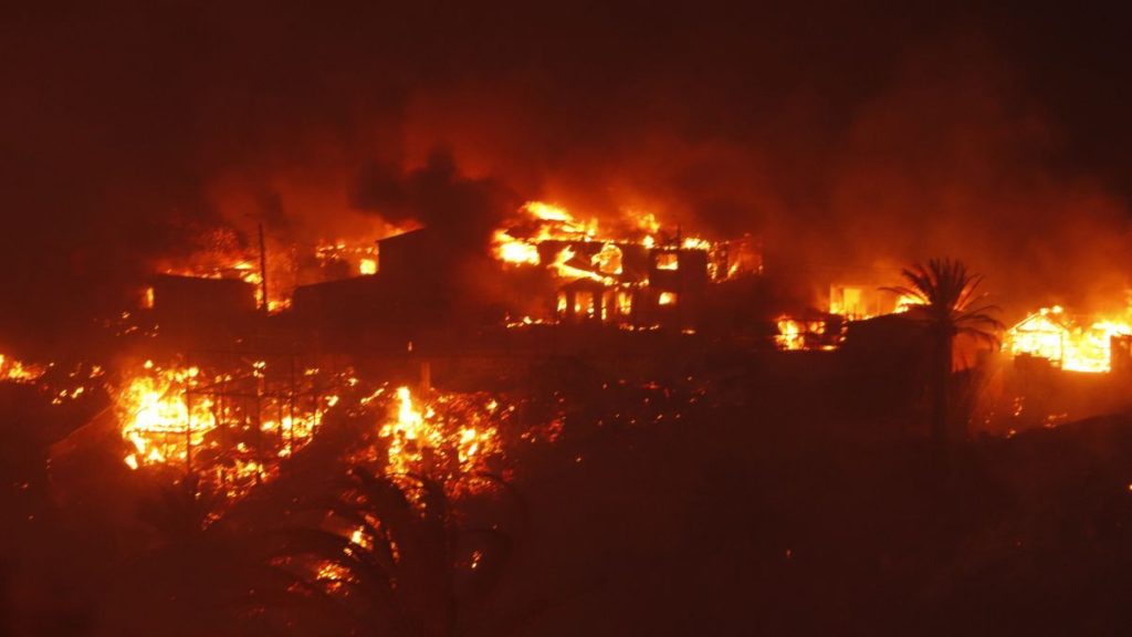 Incendio Viña Del Mar