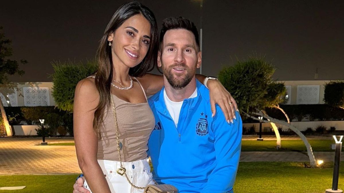 Messi Y Antonela