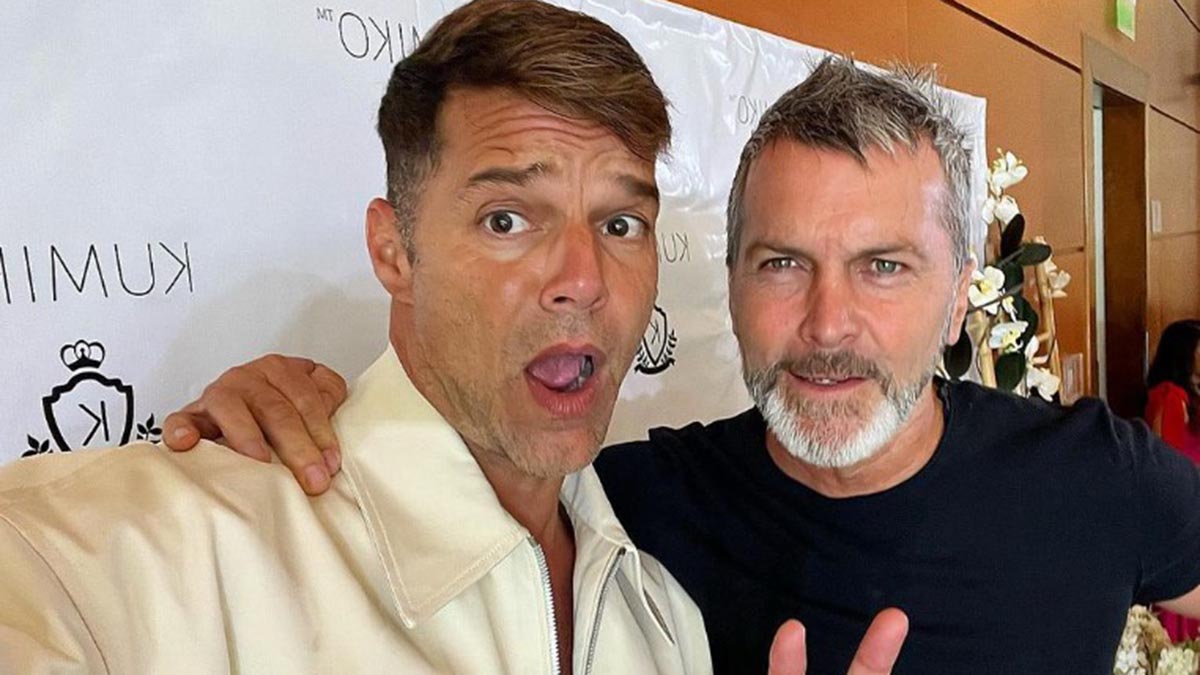 Ricky Martin Y Cristián Sánchez