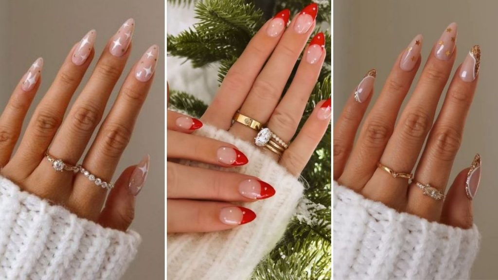 Uñas Navidad