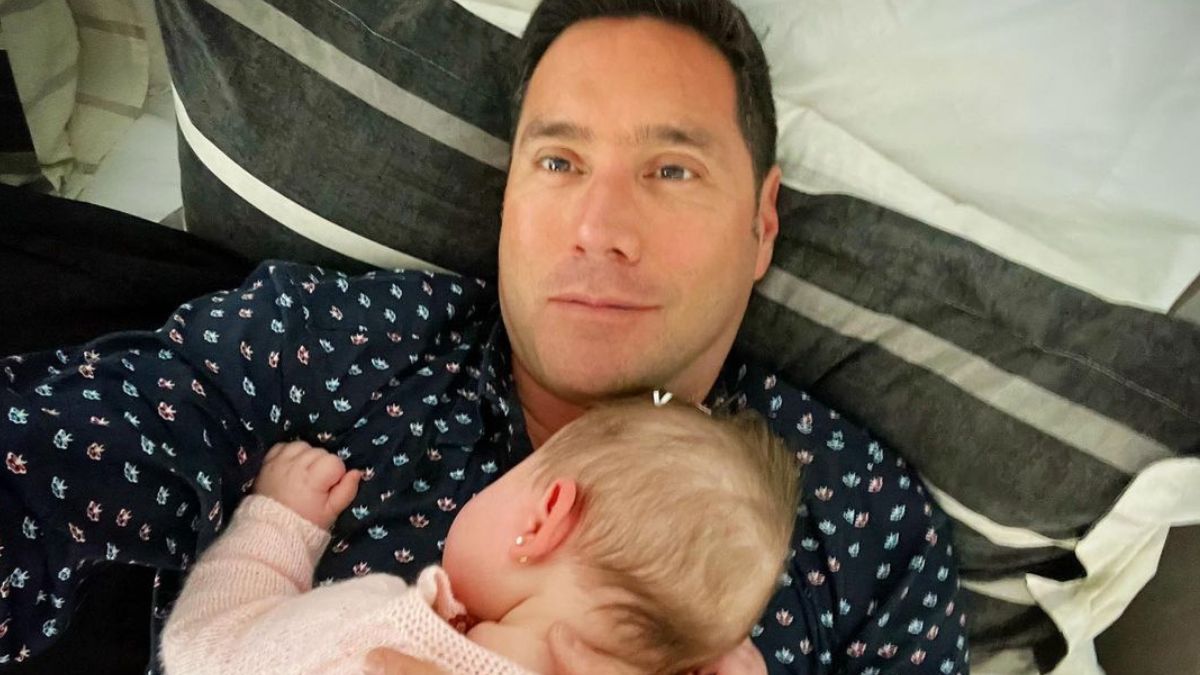 Pancho Saavedra Tierna Foto Con Su Hija