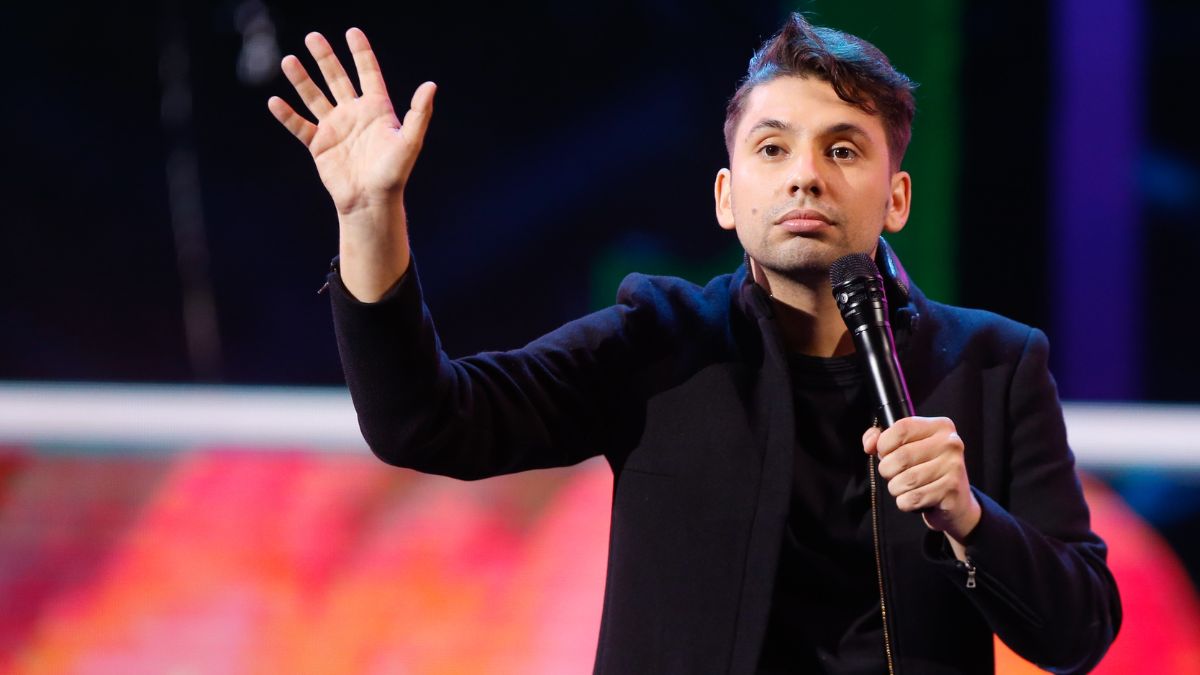 Fabrizio Copano En El Festival De La Comedia De ñuñoa