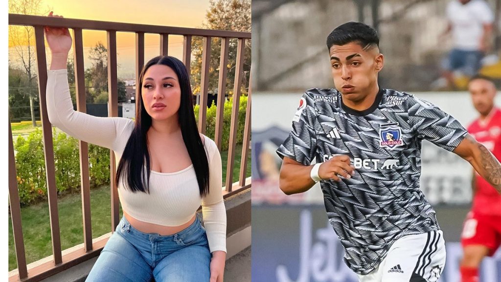 El jugador Colo Colo y su ex novia