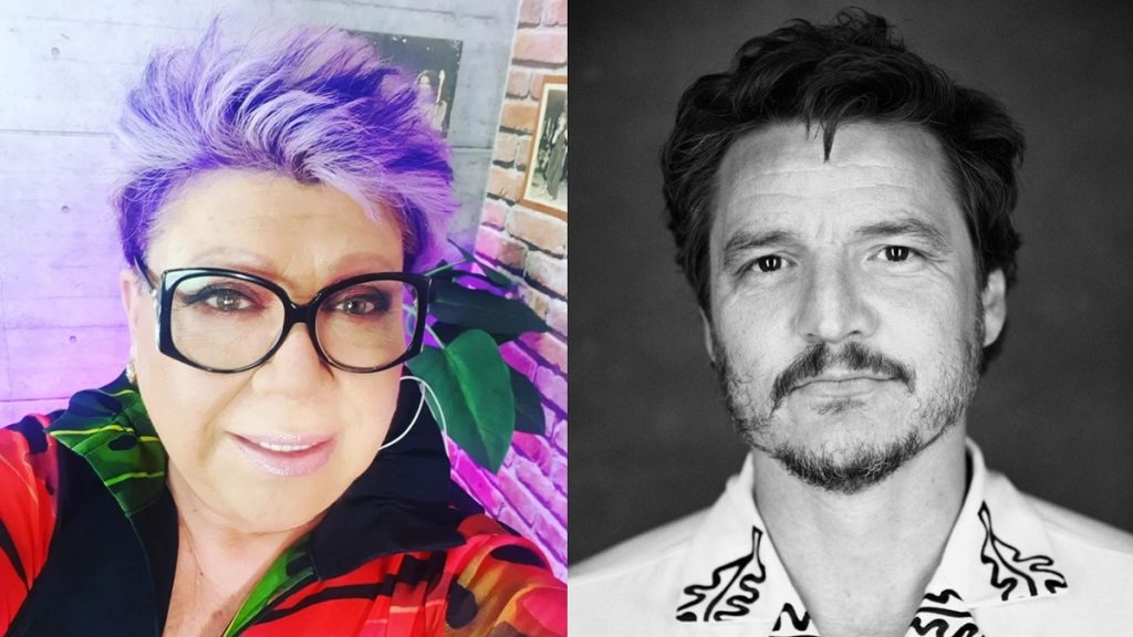 Patricia Maldonado y Pedro Pascal