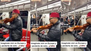 Violinista Metro TikTok