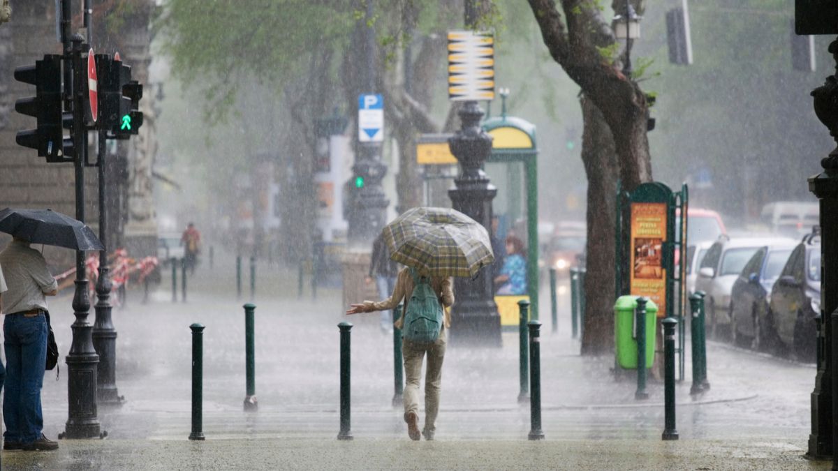 Lluvia En Santiago