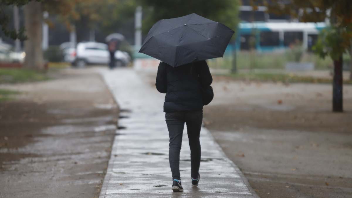 Lluvia En Santiago